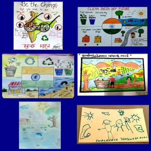 स्वच्छता पखवाड़ा 2020- बच्चों के लिए पोस्टर डिजाइनिंग प्रतियोगिता