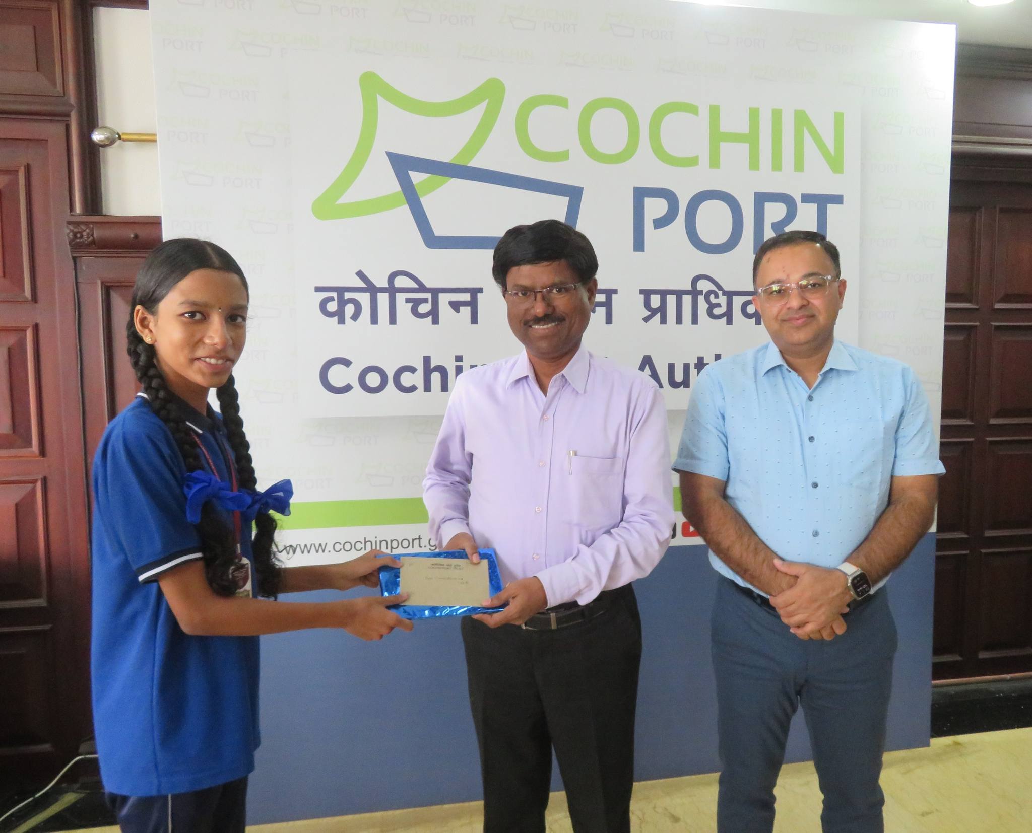 IDY 2024 programmes for school students Cochin Port Authority