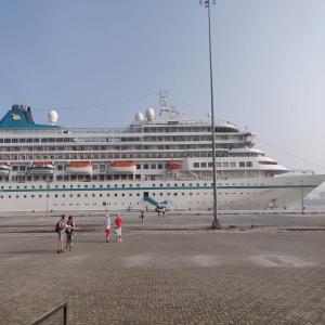 Cruise vessel MV Amera called at Cochin Port
