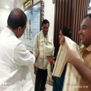 Visit of Sri Sarbananda Sonowal, Hon'ble Union Minister for Ports, Shipping & Waterways to Kochi