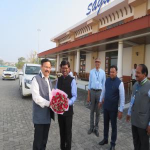 Sri.T.K.Ramachandran IAS,Secretary, Ministry of Ports,Shipping and Waterways,GoI visited Cochin Port Authority