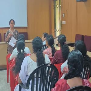 Awareness talk on "Preventive Aspects of Breast Cancer & Early Detection"